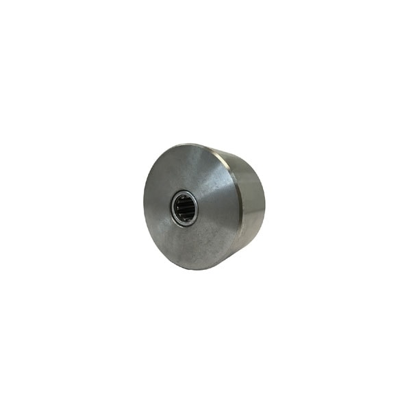 4"x2" Machined Steel Wheel, 2,500 LBS Capacity, Temp Range 1,300F